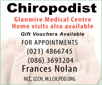 Chiropodist Glanmire Medical Centre