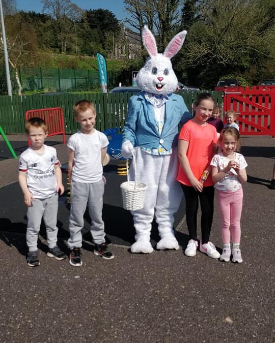 Flower Power Easter Bunny