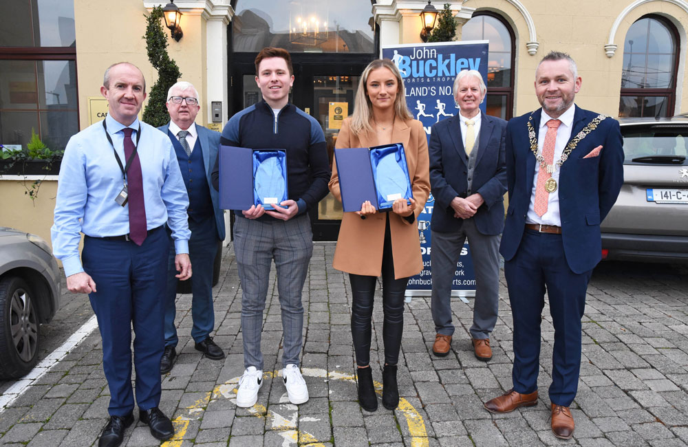 Cian O’Callaghan & Orlaith Roche Cork City & County All Star Youth Awards