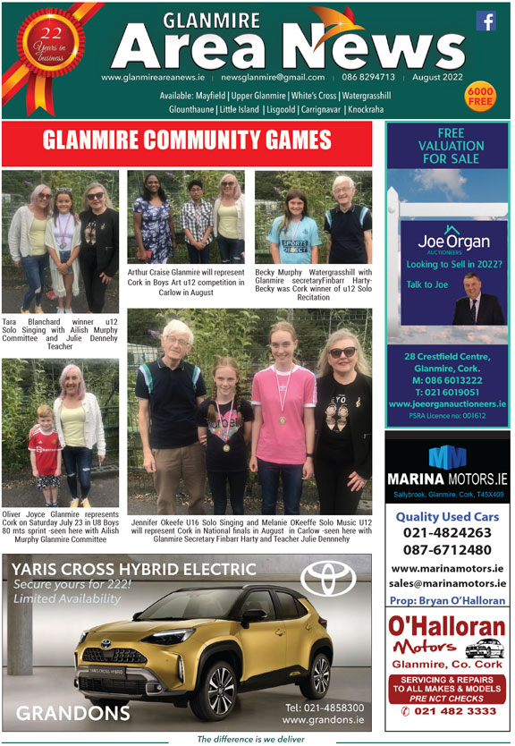 Glanmire Area News August 2022