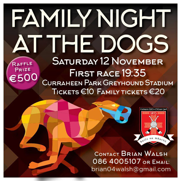 Greyhound racing poster