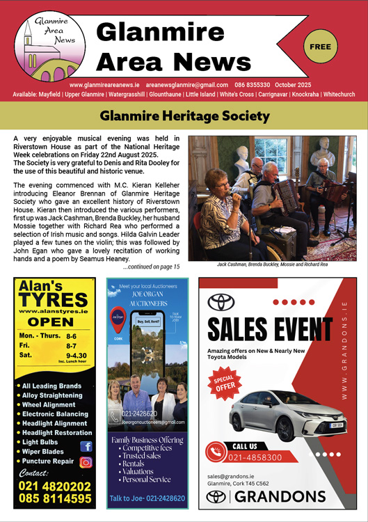 Glanmire Area News October 2025